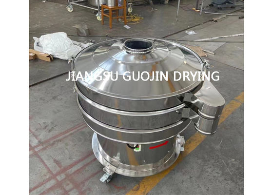 5-325 máquina el 1.5M Diameter de Mesh Rotary Vibrating Shaker Sieve