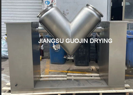 Máquina de mezcla industrial de tipo V de 200L 5KW Potencia 10r/min Rotación del husillo