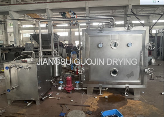 Máquina de secado al vacío de acero inoxidable de 2100 kg con sistema de control PLC avanzado