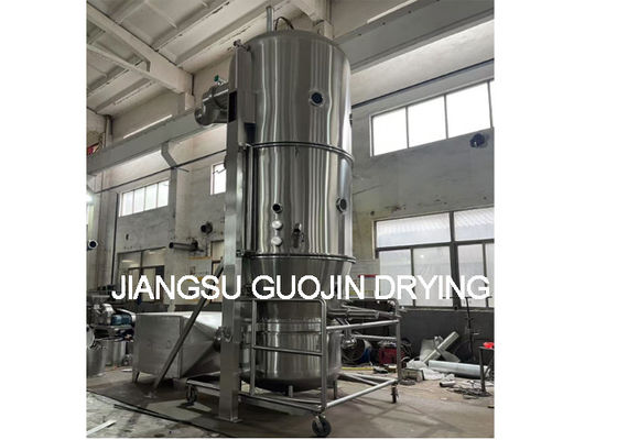 Equipo de granulación continua de 451 kg/h con capacidad de ventilador de 8000 m3/h