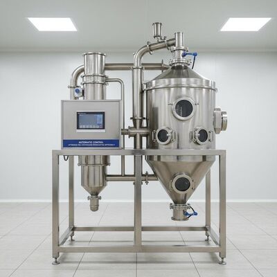 Secador por atomización para alimentos con temperatura de entrada de 140-350 y control automático optimizado para la eficiencia de producción continua