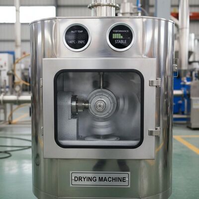 Temperatura de entrada 140 a 350 Máquina de secado con accionamiento mecánico Cabezal de pulverización centrífugo que ofrece estabilidad y rendimiento