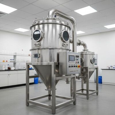 Máquina de secado por rocío de acero inoxidable 316L que proporciona temperatura de entrada de 140-350 y control automático para la industria química