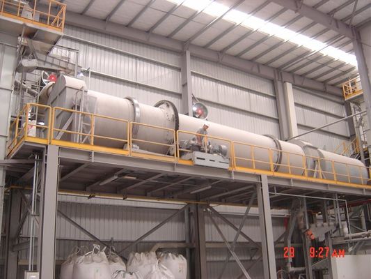 Máquina rotatoria del secador del aire caliente del barril