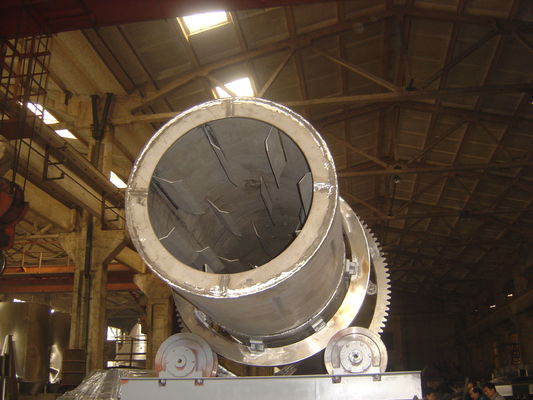 Máquina rotatoria del secador del aire caliente del barril