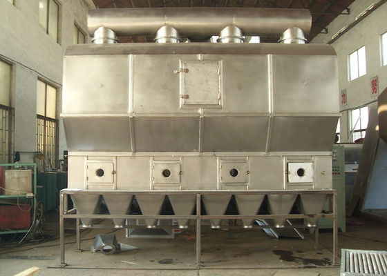 Máquina horizontal del secador de la cama flúida