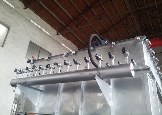 Máquina horizontal del secador de la cama flúida