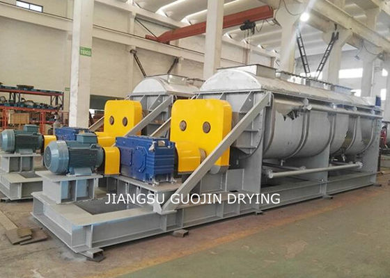 Secador termal de la paleta de la calefacción de aceite de 4KW 9M2 para el proceso químico