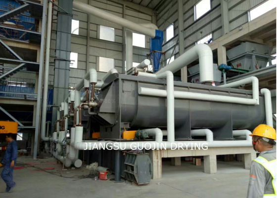 37KW activó el secador hueco del tornillo de la cuchilla del carbono con el área de transferencia de calor 68M2