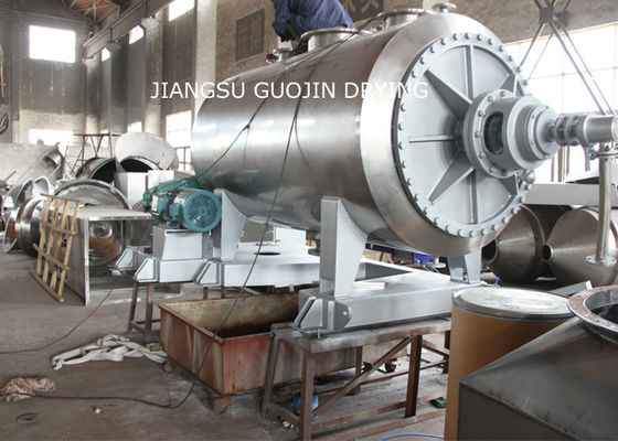 secador rotatorio 5.5KW de la paleta del vacío del rastrillo 10rpm para los materiales líquidos de la forma