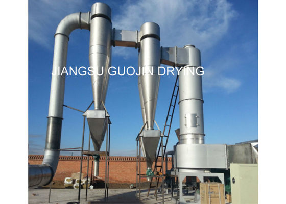 Secador de destello de acero inoxidable industrial de la vuelta rotatoria del titanio