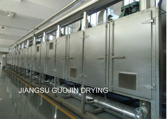 El 1.6M de una sola capa Width Conveyor Mesh Belt Dryer For Vegetable