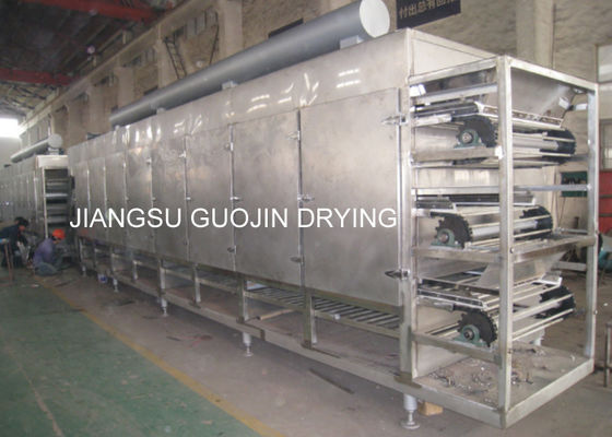 transportador Mesh Belt Dryer For Fruit de la calefacción de vapor 375kg/h