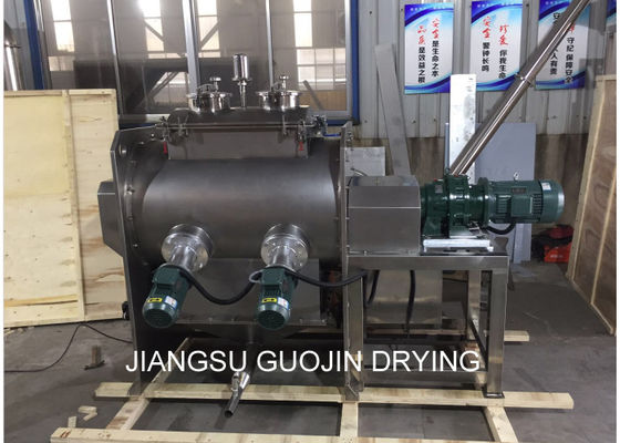 Mezclador doble horizontal 180kg/batch de la cinta 8.4KW para el polvo seco