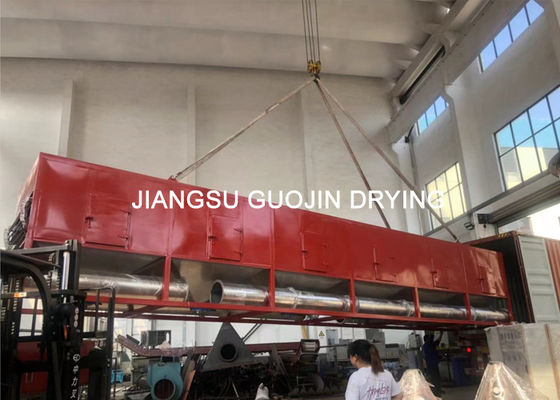Transportador Mesh Belt Dryer del solo paso el 1.6x12M Shipped a Paquistán