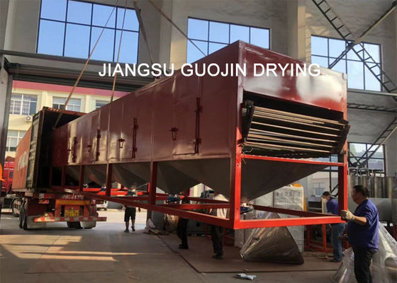 Un transportador más seco Mesh Belt Drying Machine Single de los chiles del producto alimenticio acoda el metro 2x10