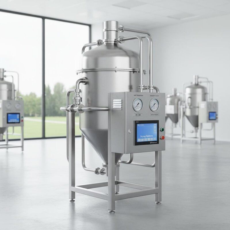 Secador atomizado farmacéutico con temperatura de entrada de 140350 y control automático diseñado para secar soluciones