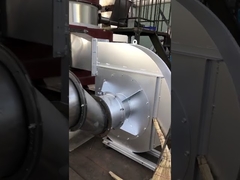 Secador de destello de acero inoxidable industrial de la vuelta rotatoria del titanio