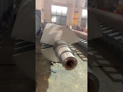 Secador de tornillo de cuchilla hueca de carbón activado de 37KW con área de transferencia de calor de 68M2