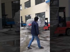 Secador de lecho fluidizado vibratorio de sal marina para alimentos de 2.025M2