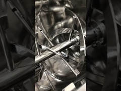 Mezcladora de polvo horizontal de cinta SS con calefacción eléctrica 4KW